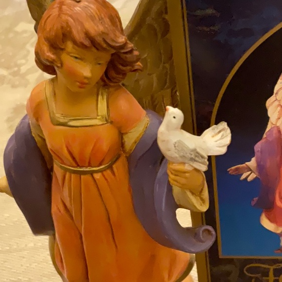 Fontanini Nativity Angel, Celeste.  Collectible piece to add to or alone. - Picture 2 of 5